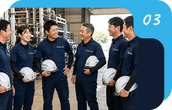 仕事時間は「楽しく」がモットー